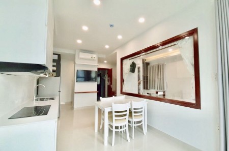 Căn hộ 1 phòng ngủ, ban công, có máy giặt riêng dtsd 55m2 gần LOTTE Q7