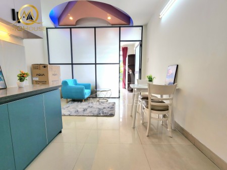 Cho thuê căn hộ Tân Bình ngay Etown Cộng Hoà có ban công thoáng - Nội thất tiện nghi, giá 7tr