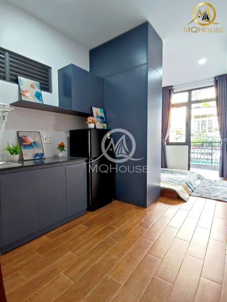 Căn hộ Rộng New 100% Full nội thất Ban công, Thạch Lam, Tân Phú, giá 5tr, 40m2, 1 phòng ngủ, 1 toilet