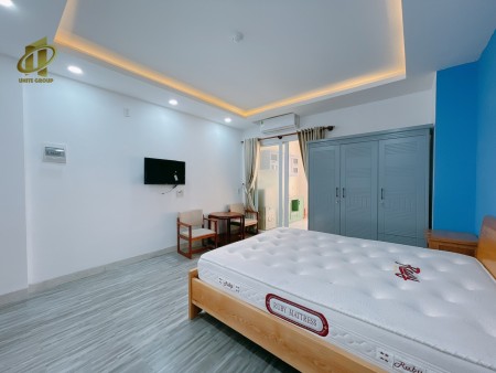 Siêu phẩm 1 phòng ngủ full nội thất ban công ngay sân bay Tân Sơn Nhất, 45m2, 1 phòng ngủ, 1 toilet