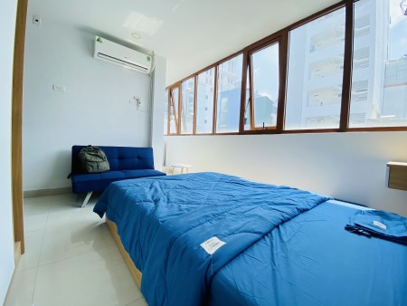 Cho thuê căn hộ 1 pn full nội thất ban công siêu thoáng, giá 7tr/tháng