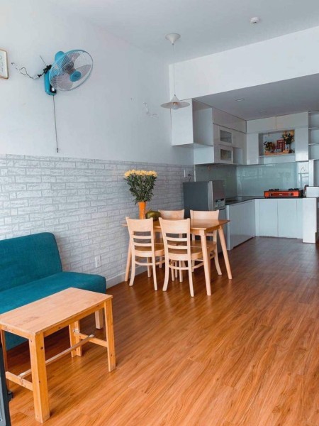 Cho thuê căn hộ 2pn full nội thất 7tr5 thủ thiêm garden, 65m2, 2 phòng ngủ, 2 toilet