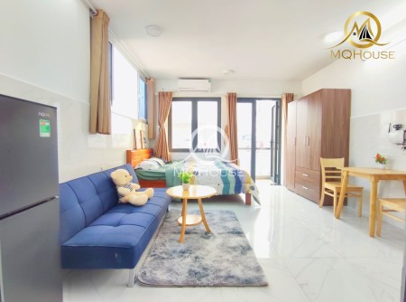 Căn hộ Studio Full NT 40m2 - BANCOL & cửa sổ LỚN - ngay khu ETOWN, Gần khu K300