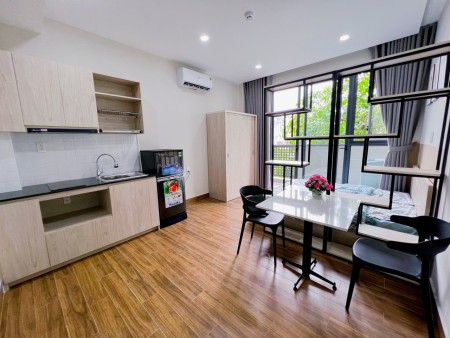 Căn hộ Studio Full NT - BANCOL LỚN - MÁY GIẶT RIÊNG - Phòng mới 99% - Ngay khu ETOWN, Gần khu K300, 35m2, 1 phòng ngủ, 1 toilet