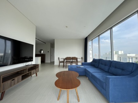 Cho thuê 3pn tầng cao Đảo Kim Cương view sông thoáng mát nội thất đẹp, 118m2, 3 phòng ngủ, 2 toilet