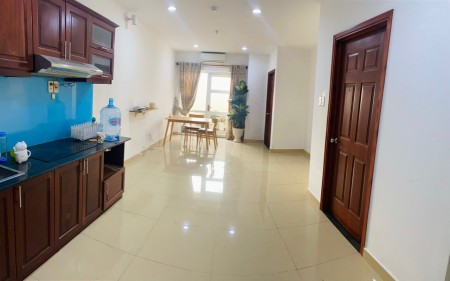 Cho thuê căn 71m2, 2PN, 2WC, full nội thất, 71m2, 2 phòng ngủ, 2 toilet