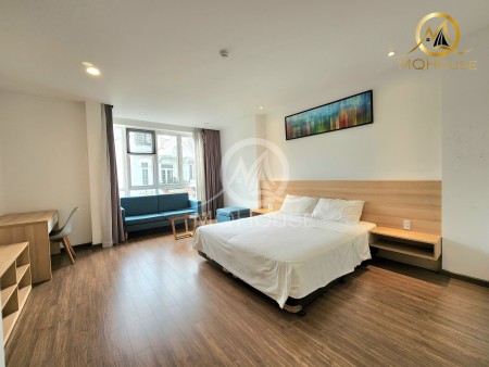 Căn hộ 1 pn cao cấp khu ngay sân bay - full nt 45m2 - bao phí chỉ tính điện nước, 45m2, 1 phòng ngủ, 1 toilet