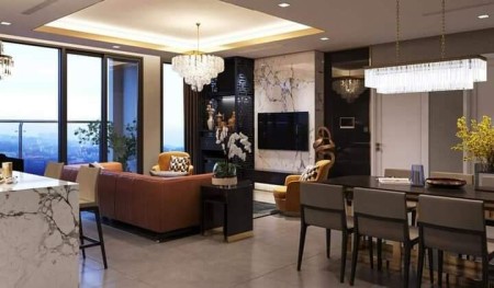 Cho thuê căn hộ The Lancaster Q1, 85m2, 2 pn, 2 wc, Full NT. Giá Thật: 25 tr/th, Lh 0765877968