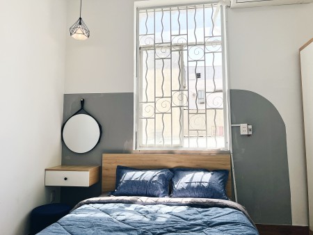 Cho Thuê Căn Hộ 1 Phòng Ngủ Mới Xây Có Cửa Sổ Thoáng Ngay Cầu Sài Gòn