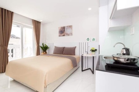 Căn hộ full nội thất khu Phú MỹHưng - Quận 7, có cửa sổ, an ninh, giá chỉ từ 7tr5, dt 30m2