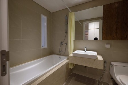 Cho thuê căn hộ view sông, giá 30 triệu, rộng 90m2 2 pn 2 wc, full nội thất