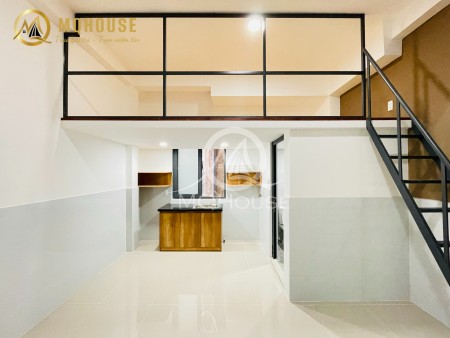 Duplex máy giặt riêng kế ĐHCN, chợ Gò Vấp, diện tích 35 m2, giá 6 triệu, giờ tự do, full nội thất