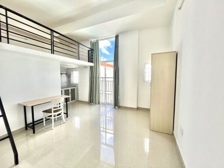 Cho thuê căn hộ Duplex ngay công viên Hoàng Văn Thụ, giá 6tr7, rộng 40m2