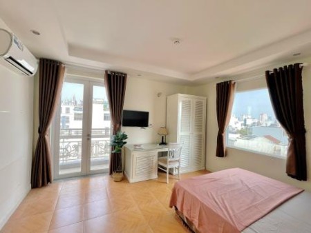 Căn studio cửa sổ lớn, bancon, gần Lotte ngay chợ Tân Mỹ - Quận 7 - giá 6tr5 - dt 45m2