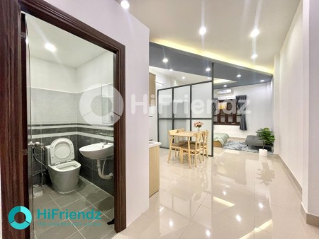 Khai trg căn hộ 1 phòng ngủ, có máy giặt ban công mới xây