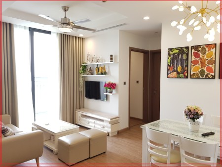 Cho thuê căn hộ 2 pn - dt 72m2 nội thất cao cấp tại Vinhomes Greenbay, LH: 0968714626, 72m2, 2 phòng ngủ, 2 toilet