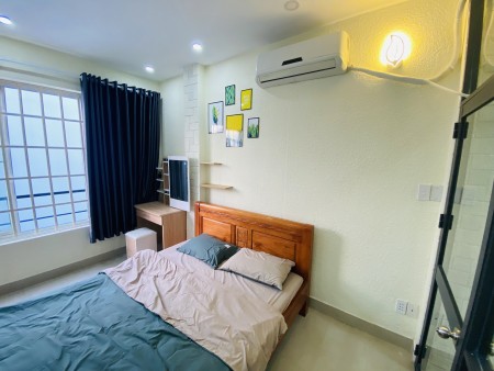 Căn hộ dịch vụ cao cấp trung tâm Quận 1 khu an ninh, 40m2, 1 phòng ngủ, 1 toilet