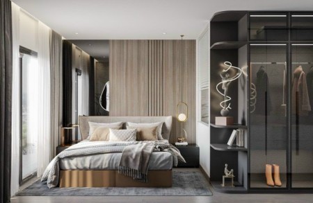 Studio full nội thất máy giặt riêng ban công khu Bình An, 40m2, 1 phòng ngủ, 1 toilet