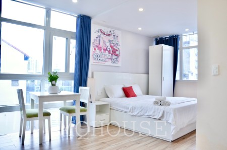Cho thuê căn hộ 1 phòng ngủ quận 1 đầy đủ nội thất giá 8 triệu