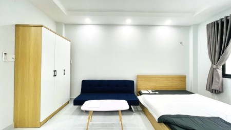 Căn hộ tiện nghi cửa sổ lớn thoáng mát gần đh Văn Lang cs3