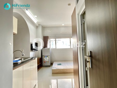 Studio full nội thất có máy giặt riêng.Hỗ trợ cọc