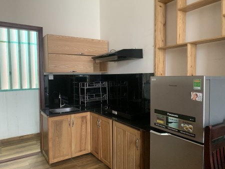 Cho thuê căn hộ 1 phòng ngủ riêng ngay cầu Trần Thị Lí chỉ 5tr1