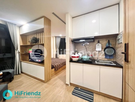 Căn hộ 1 pn không gian mở quận 1  - Cho nuôi pet  - Full nội thất cao cấp