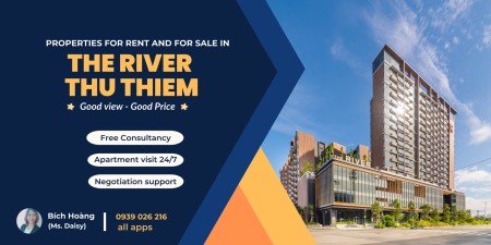 Giỏ hàng cho thuê The River Thủ Thiêm, nhiều loại căn hộ, view đẹp - hỗ trợ deal giá - xem nhà 24/7