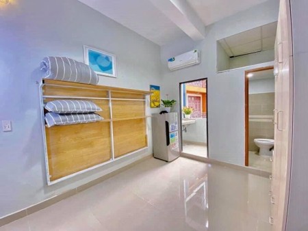 Cho thuê phòng trống Chung cư mini quận 30_Thang máy_Phòng Bếp ngăn riêng_28m2_Hầm xe rộng tại Q3