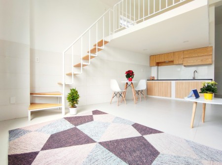 Căn hộ gác cao m7 - full nội thất Lạc Long Quân - Lý Thường Kiệt