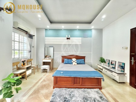 Căn hộ Studio/1PN Khu sân bay - Bancol & Cửa sổ lớn - Full NT mới 100% -Ngay công viên Hoàng Văn Thụ