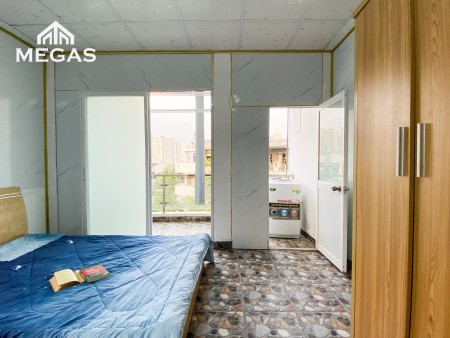 Studio ban công - Full nội thất, bếp tách biệt, máy giặt riêng - ngay Mega Market An Phú, Quận 2