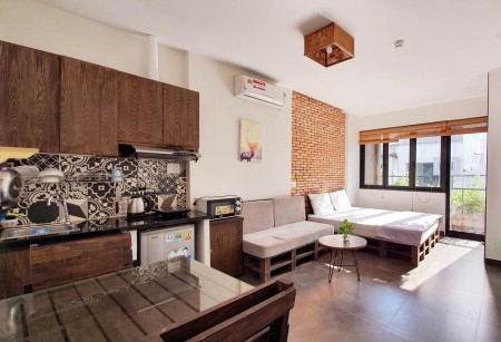 CHDV ban công full nội thất quận 1, trung tâm thành phố, gần quận 3,4,5