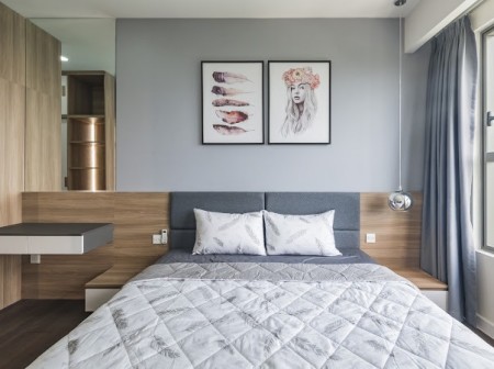 Nhà đẹp - 2PN 73m2 cho thuê chỉ 17tr tại The Sun Avenue