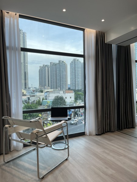 Căn hộ nội thất sang trọng View cửa kính đẹp-Landmark_NgHữu Cảnh_Quận1