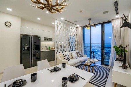 Cần cho thuê gấp căn 2 pn - 2 wc, đầy đủ nội thất giá 19,5 triệu Kingdom 101 ở liền