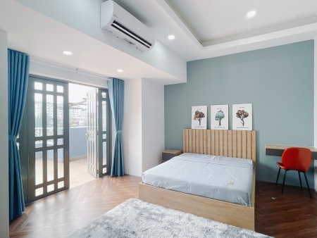 Chính chủ - studio vách ngăn full nội thất mới 100% ban công rộng Trần Trọng Cung Quận 7