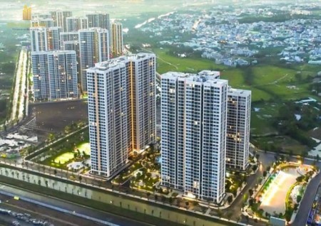 Cho thuê căn hộ 2 pn 68m2 có bếp, rèm và máy lạnh tại Vinhomes Grand Park Q.9 - giá 6tr/tháng