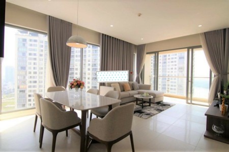 cho thuê căn hộ chung cư Q2, 3pn, full, 42,5tr Đảo Kim cương