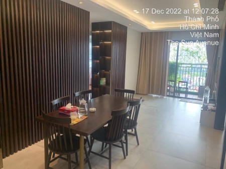 Căn hộ rất hiếm ở The Sun Avenue cho thuê 3PN đập thành 2PN, nội thất như ảnh, giá thuê 20 triệu.