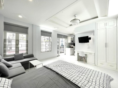 Căn hộ STUDIO mới xây 100% ngay Cô Giang Q1