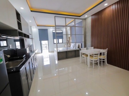 STUDIO full NT vách ngăn, ban công, MGR 55M2 đối diện Sunrise City, LOTTE Q7