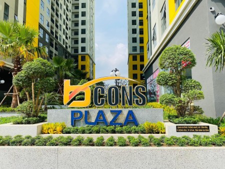 Cho thuê căn hộ Bcons Plaza 4tr/tháng - mới bàn giao 100% - bao pql, phí gửi xe, 51m2, 2 phòng ngủ, 2 toilet