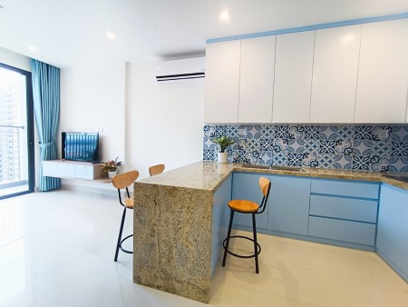 Cho thuê căn 1PN+ đầy đủ nội thất, giá 7tr, nhà mới 100%, view hồ cá koi đẹp nhất dự án.