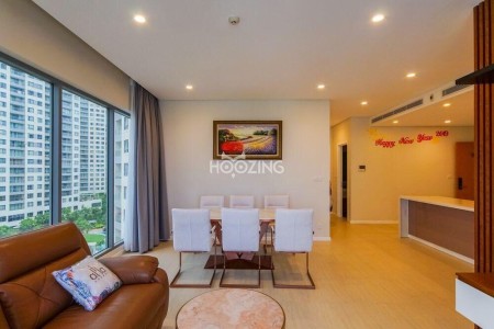 Thuê 3PN Đảo Kim Cương view hồ bơi, sông, đầy đủ nội thất, giá tốt 36 triệu/tháng