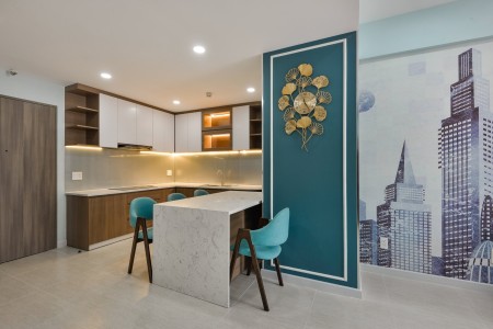 Saigon South 14TR 2PN 2WC FULL nội thất mới lh 0327501378, 75m2, 2 phòng ngủ, 2 toilet