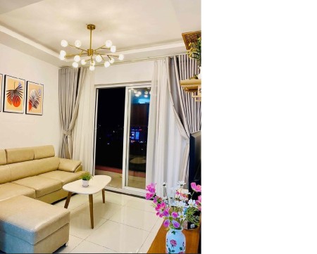 Cho thuê căn hộ KIM TÂM HẢI APARTMENTS 88m2, 2PN, 2WC, Full NT. Giá Thật: 8 tr/th, 88m2, 2 phòng ngủ, 2 toilet