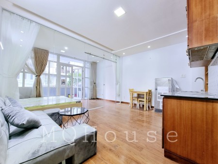 Căn hộ 60m2 1PN Nội Thất mới 100% Bancol lớn máy giặt riêng gần BV An Sinh,Chợ Nguyễn Văn Trỗi