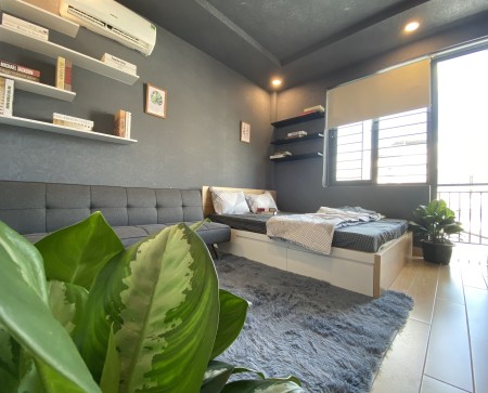 Căn hộ 1PN Cao cấp Máy giặt riêng Ban Công thoáng full nội thất Ngay Chợ Tân Định - Đinh Công Tráng