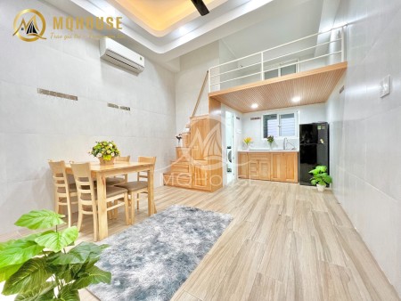 Cho thuê phòng có gác đủ nội thất cao cấp máy giặt riêng giá 5 triệu hơn, tiện đi Tân Bình, Gò Vấp